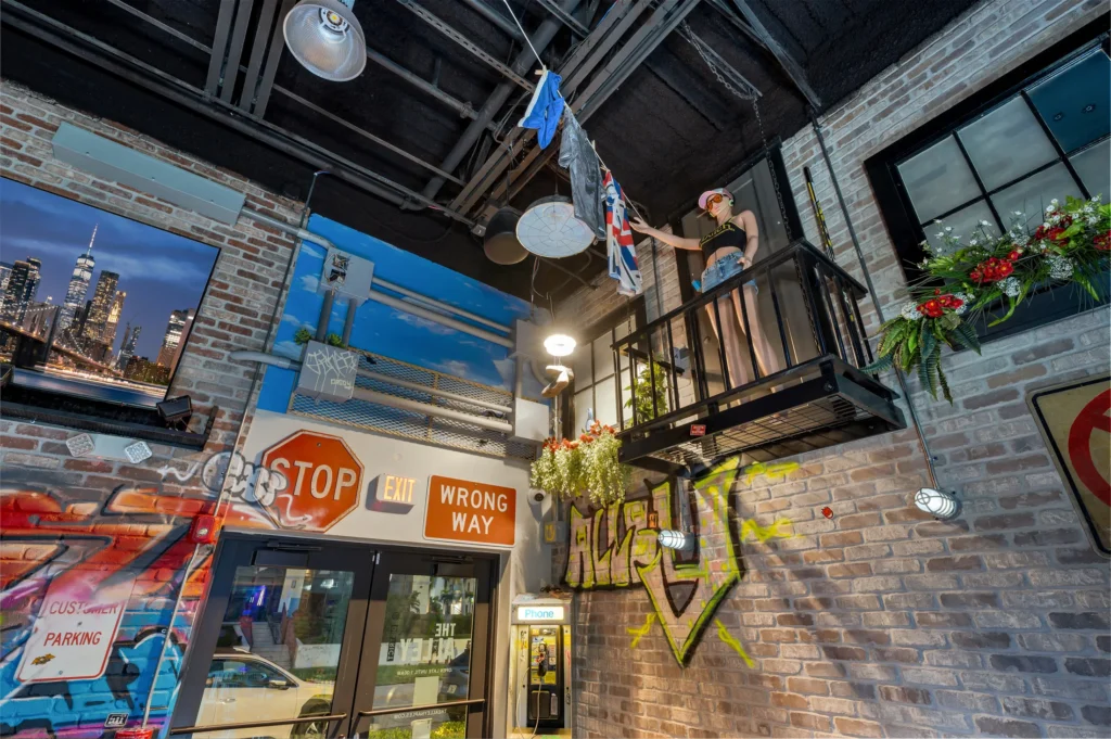 Inside The Alley Sports Bar in Naples